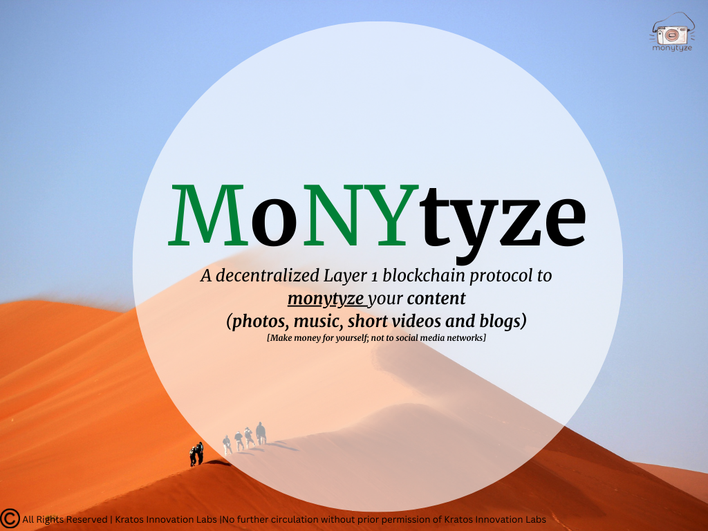 MoNYtyze | Content monetization on #web3